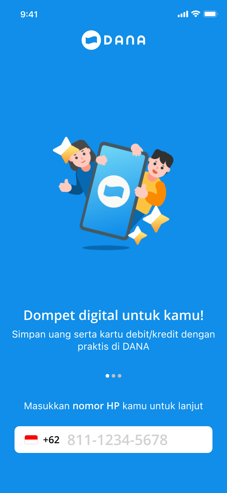 Onboarding v2 screen