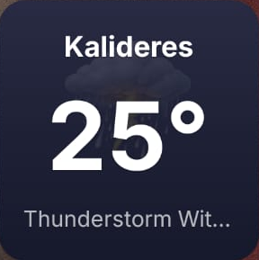 OS widget option 3